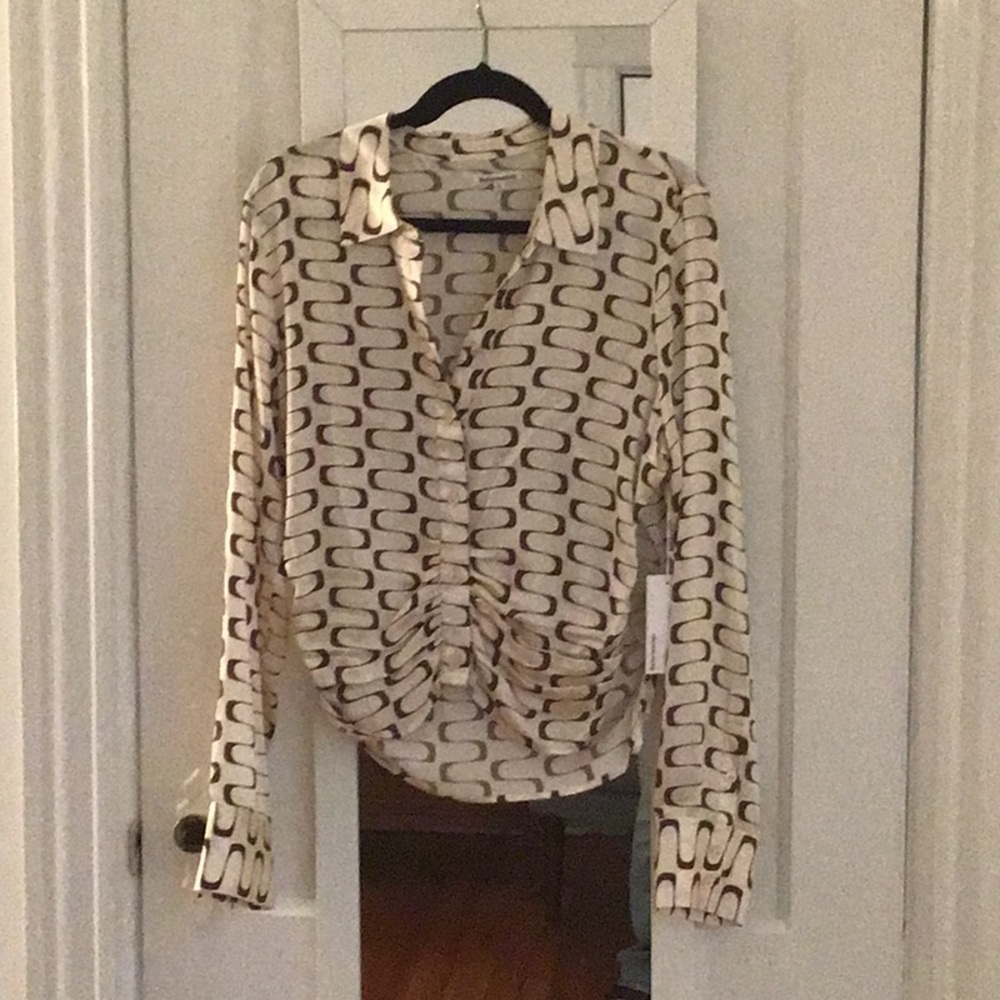 Reformation silk top